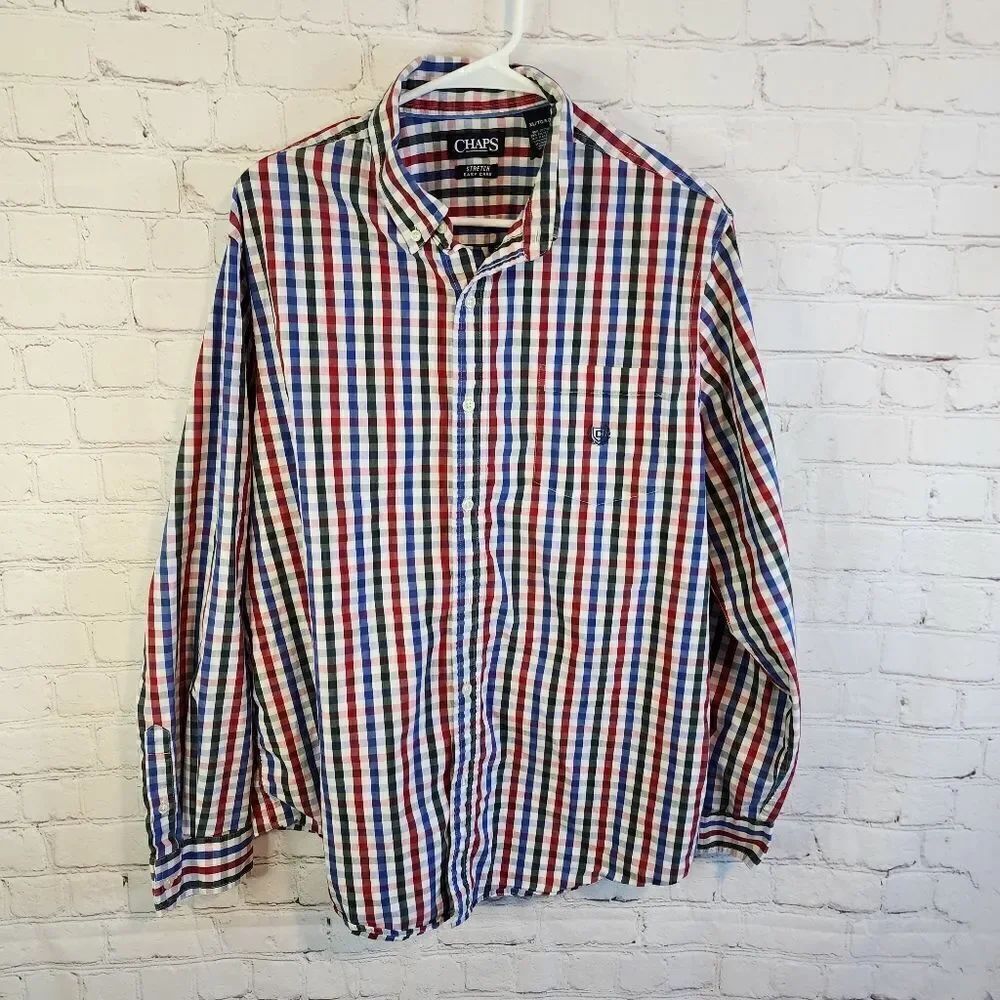 Men's Chaps longsleeve shirt, size XL